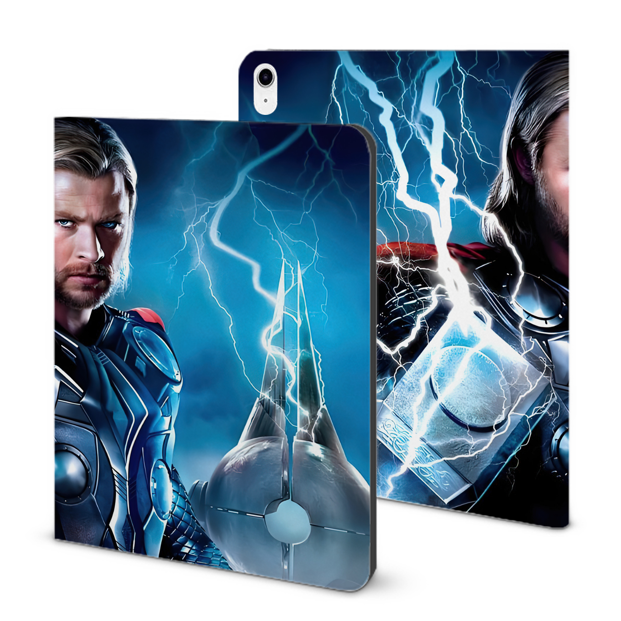（画像用） アベンジャーズ The Avengers IPad ケース ブック型 PUレザー TPU 耐衝撃 軽量 薄型 ペン収納なし 全面保護 IPad 各モデル対応